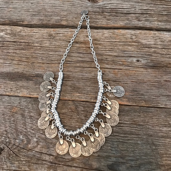 Jewelry - NWOT Coin Statement Necklace